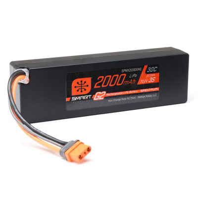 SPMX203S30H2 11.1V 2000mAh 3S 30C Smart G2 LiPo Battery: IC2