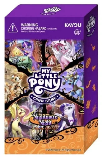 KAYOU My Little Pony Card Game Nightmare Night Collector Bundle Series 3