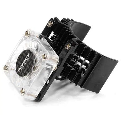 T8074BLACK Motor Heatsink 540 Size w/ Cooling Fan for Slash 2WD