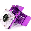 INTT8074PURPLE Motor Heatsink 540 Size w/Cooling Fan 1/10 2WD