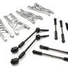 INTT8129SILVER V2 Billet Complete EXT Modified Suspension Set - Slash 2WD