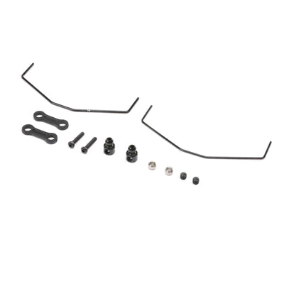 TLR314002 Rear Sway Bar Set: Mini-T 2.0, Mini-B, BL