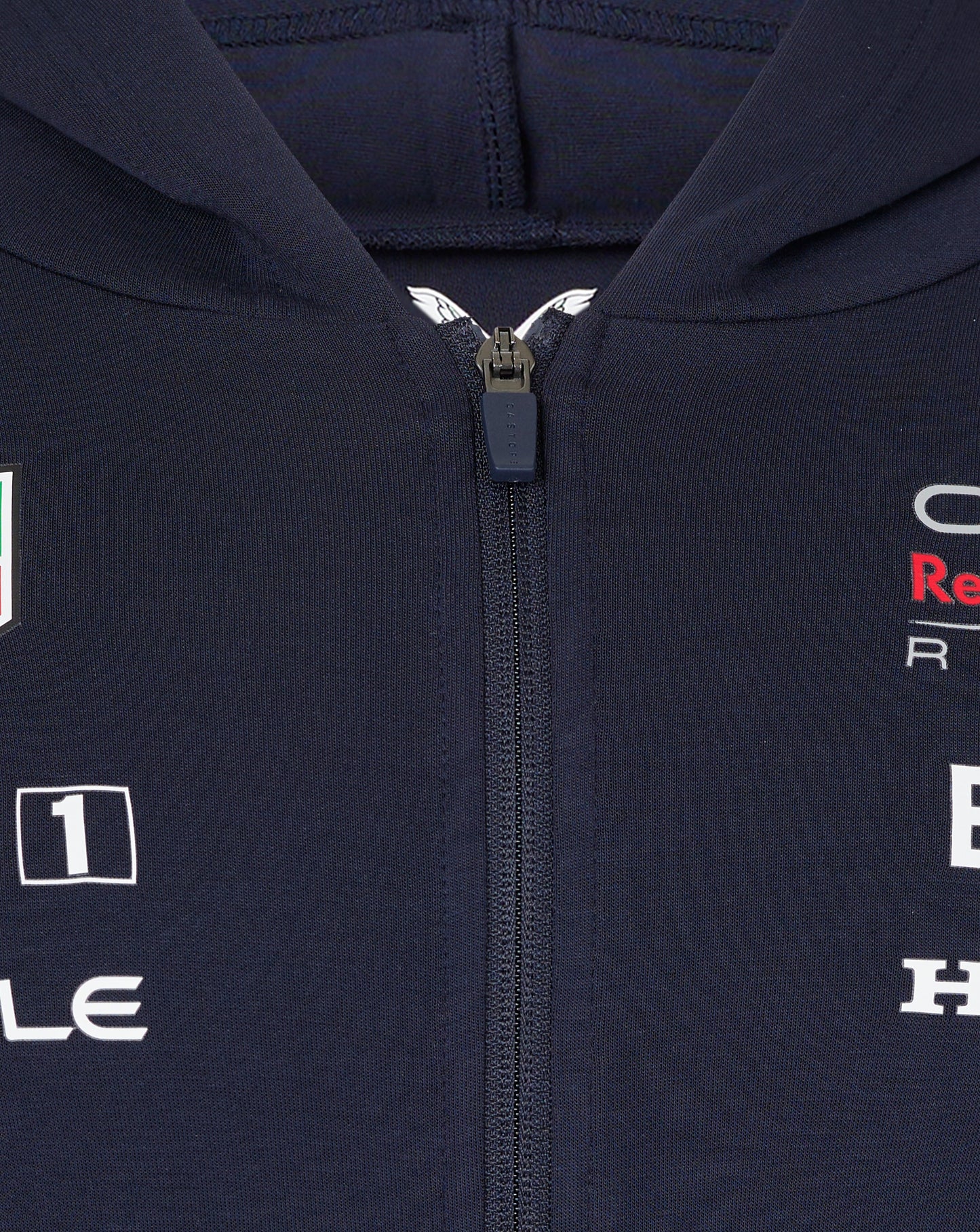 TM5290 RBR F1 Men's 2024 Team Full Zip Hooded Sweatshirt - Navy -