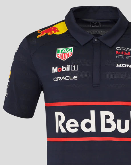 TM9865 Red Bull Racing F1 Men's 2025 Team Polo Shirt