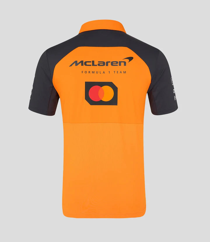 TM9922-088 McLaren F1 2025 Men's Team Polo Shirt -