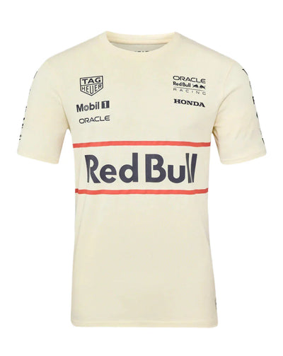 TU11394 Red Bull Racing F1 Heritage Team T-Shirt - Egret