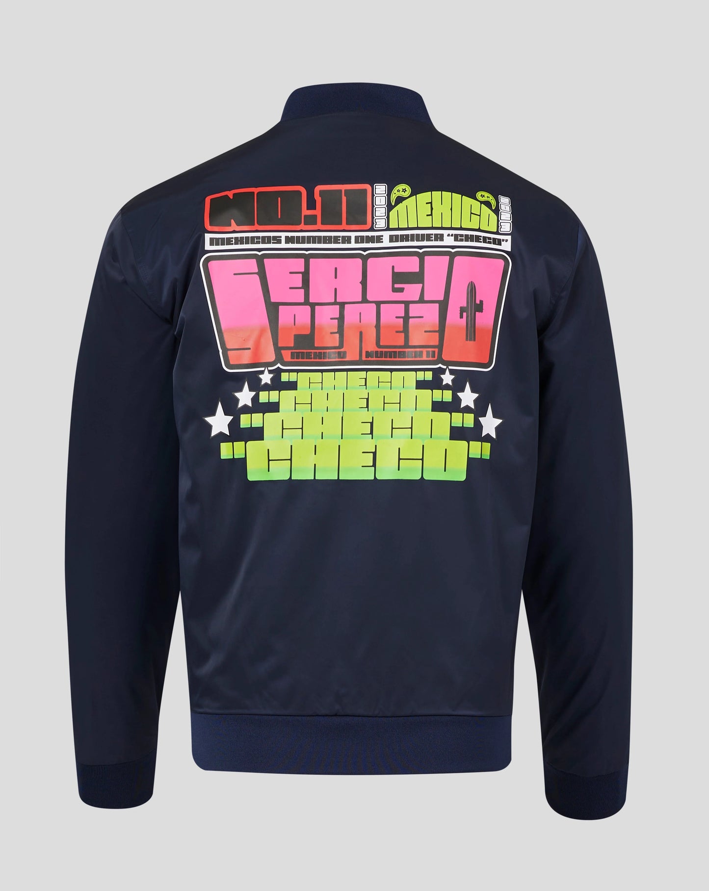 TU4340 RBR F1 Sergio "Checo" Perez SE Mexico GP  Track Jacket - Navy