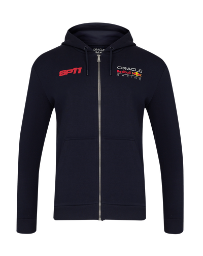 TU5397 Red Bull Racing F1 Sergio "Checo" Perez Race Car Full Zip Hoodie -