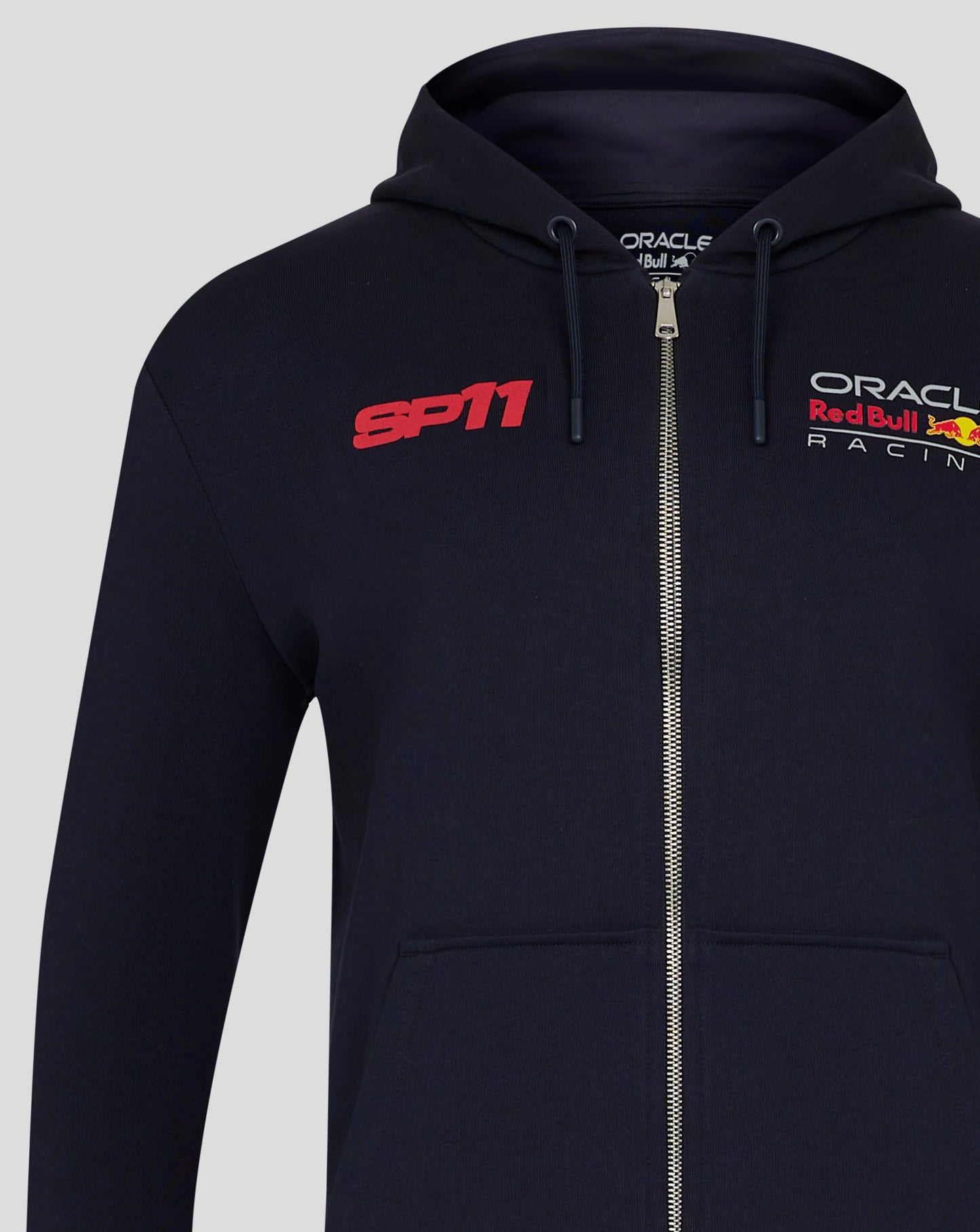TU5397 Red Bull Racing F1 Sergio "Checo" Perez Race Car Full Zip Hoodie -