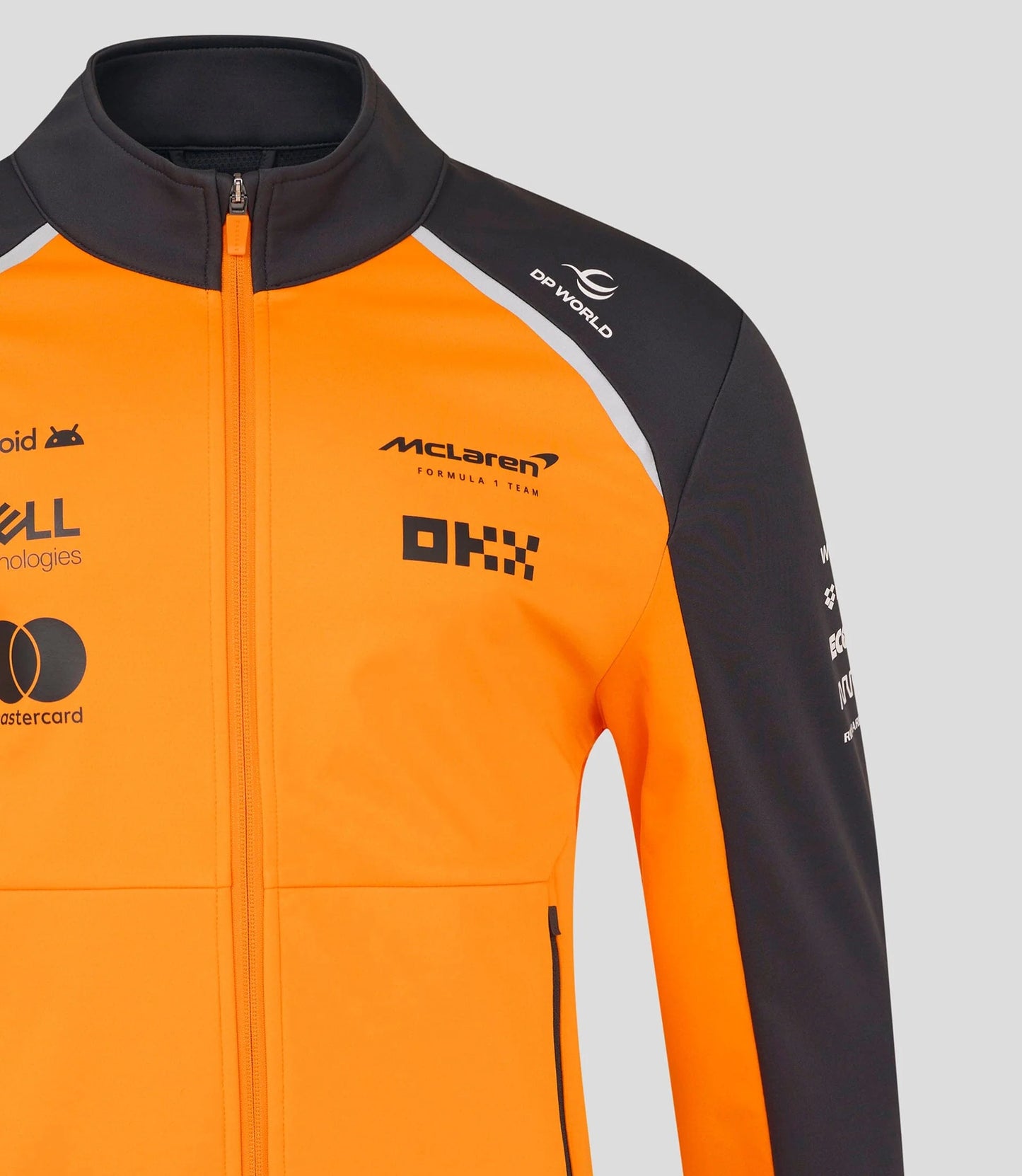 TU9917 McLaren F1 2025 Team Softshell Jacket - Papaya