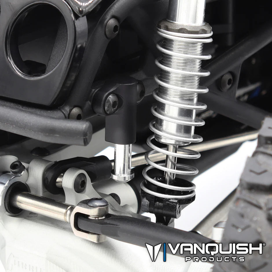 VPS08850 Vanquish Products H10 Optic Aluminum Functional Bump Stops (Black) (2)