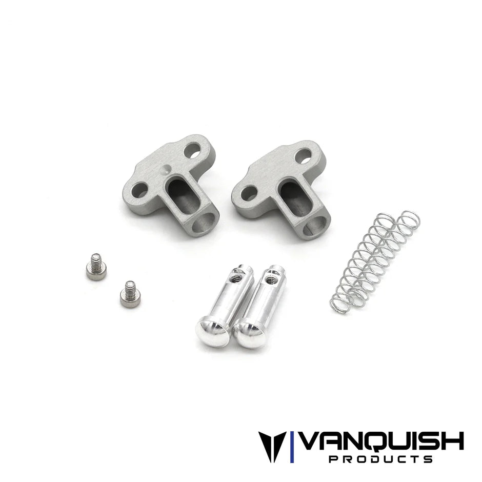 VPS08851 Vanquish Products H10 Optic Aluminum Functional Bump Stops (Clear Anodized) (2)