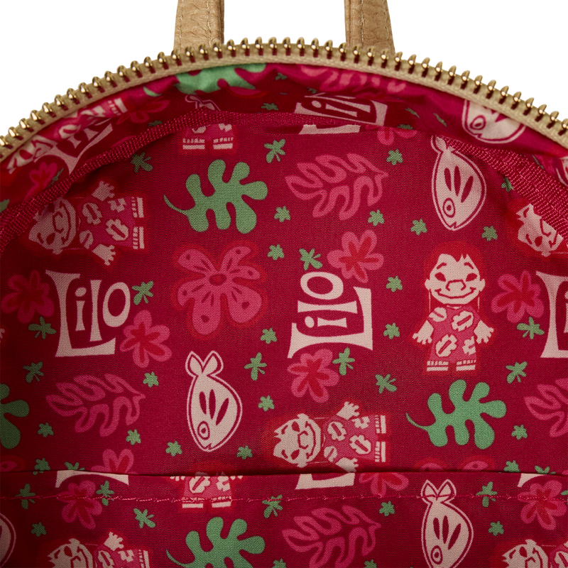 WDBK4143 Lilo & Stitch Charm Cosplay Mini Backpack