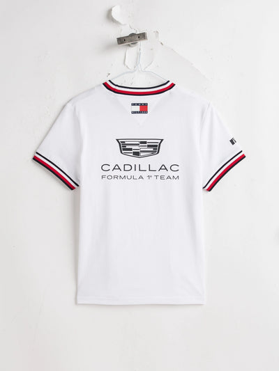 WW52114 Cadillac F1 Racing Women's 2026 Team T-Shirt - White
