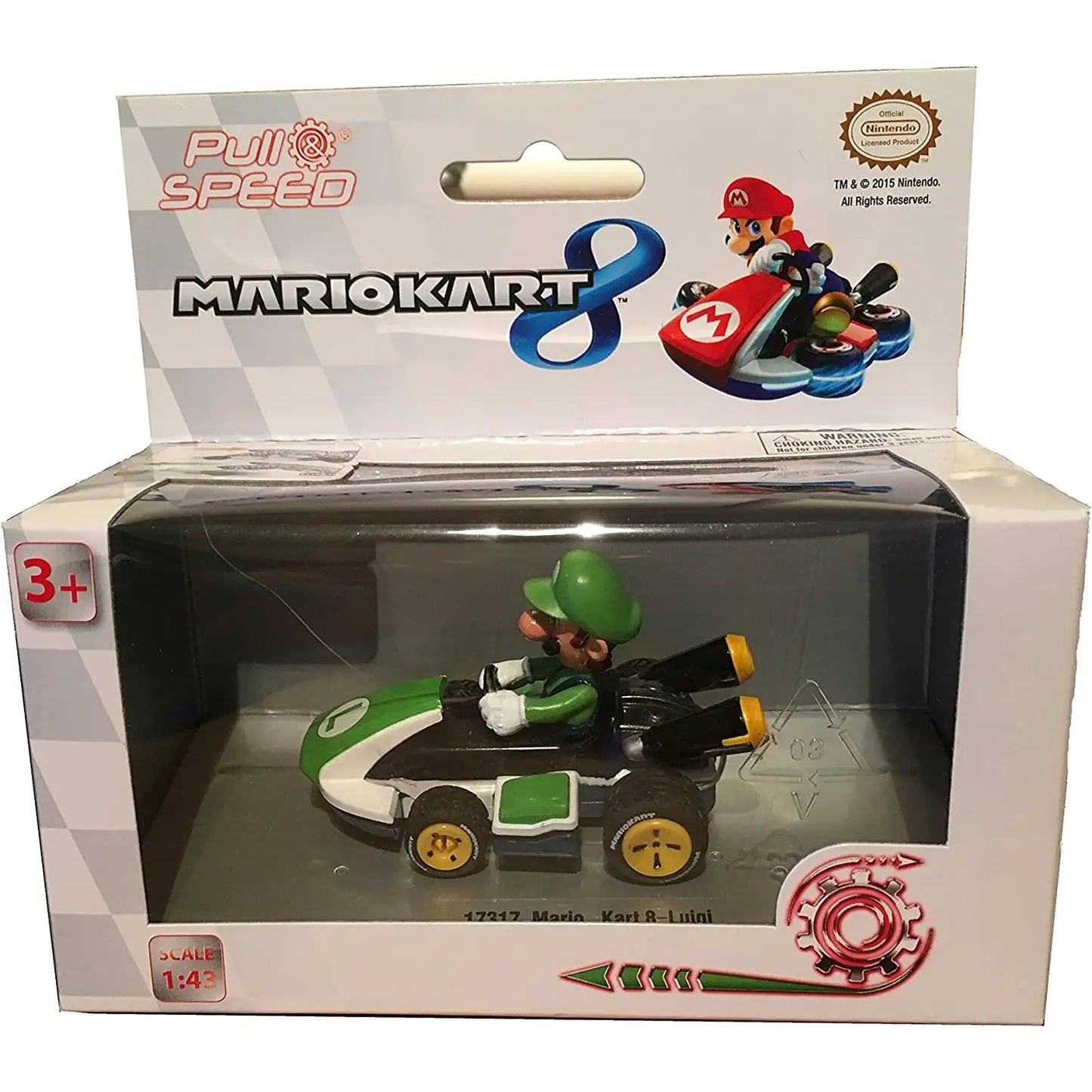 17317-P&S Mario Kart 8 - LUIGI