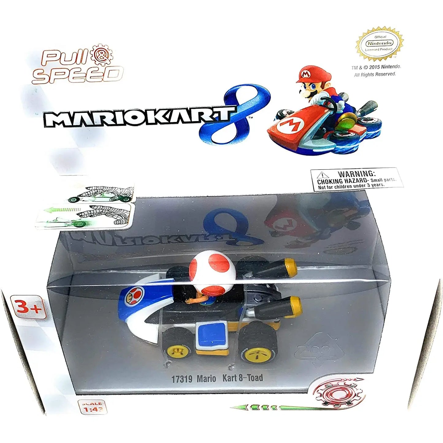 17319-P&S Mario Kart 8 - TOAD