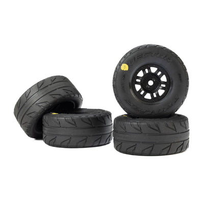 PRO1034310 1/16 Vector Front/Rear Tires MTD 12mm Black Split Six (4): MOJAVE GROM