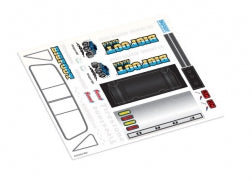 9844 TRX-4M Bigfoot No.1 Decal Sheet