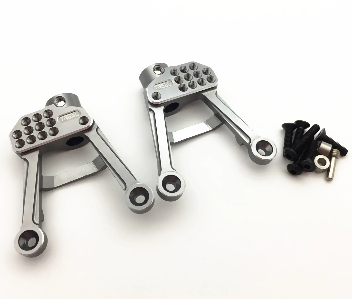 X0021TFHTD Treal SCX10II Rear Shk Twr Sil