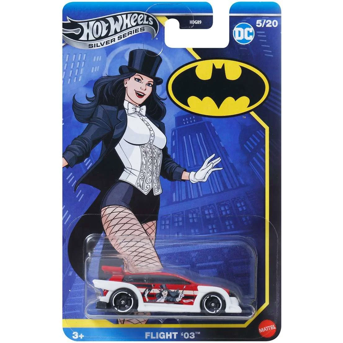 HWHDG89 Hotwheels Silver Series DC Flight '03 5/20