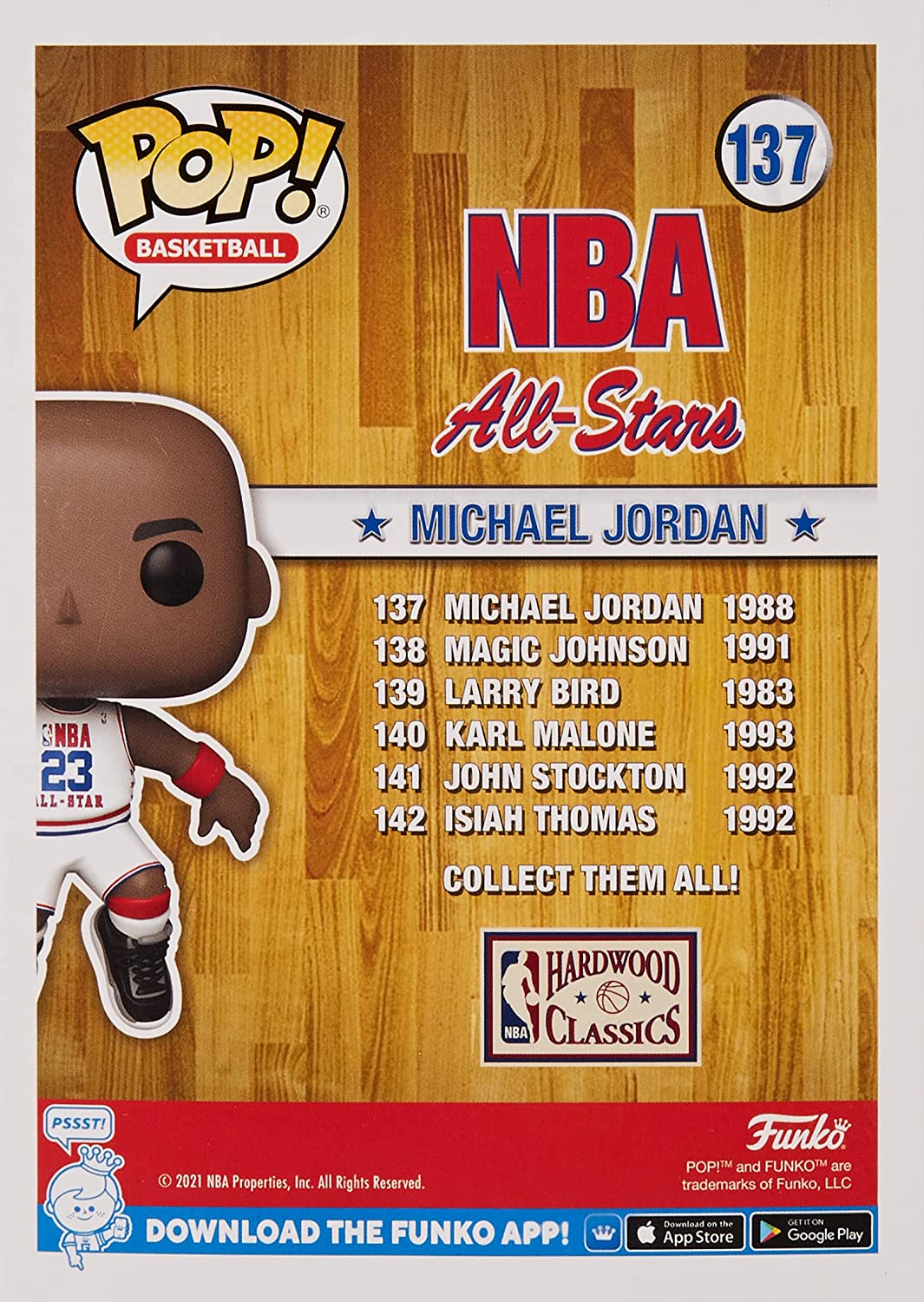 FU59374 Michael Jordan All-Stars