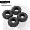 T7027 INJORA 0.7" 39*15mm HAMROK Tires for 1/30 SCX30 (T7027)