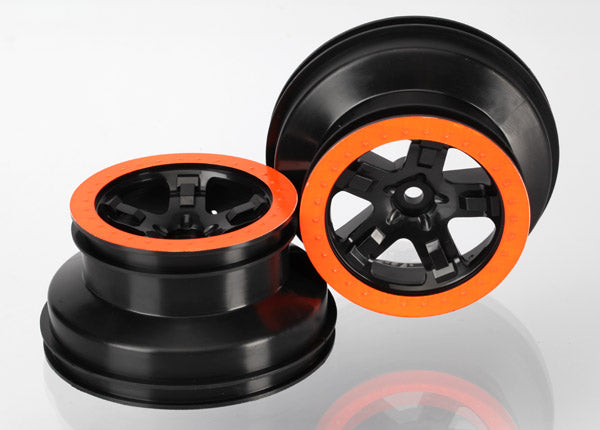 5870X Wheels,SC,Black, Orange