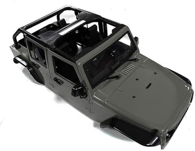 INTC29847GUN JW10-C Hard Plastic Body Kit 1/10 Scale Off-Road Crawler