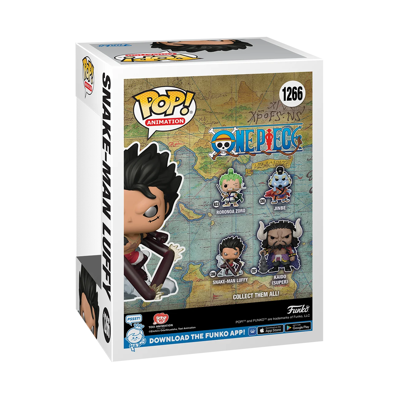 FU61368 One Piece Snake-Man Luffy
