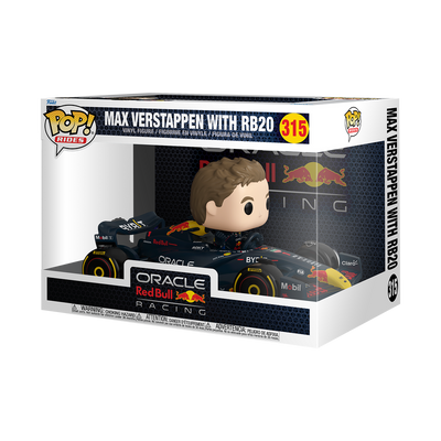 FU83921 Oracle Redbull Racing Max Verstappen with RB20 Funko Pop! #315