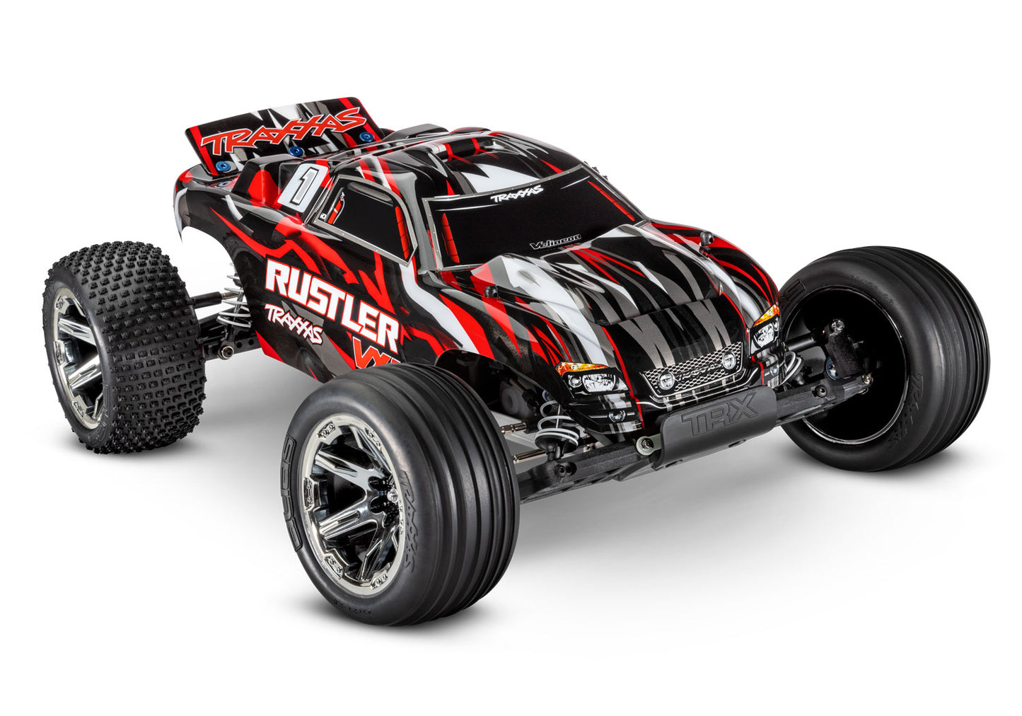 37076-74 Rustler VXL 1/10 Scale 2WD Brushless Stadium Truck With Pro Series Magnum 272R Transmission
