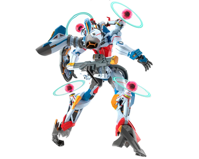 BS2794144 Bandai HGGQ 1/144 Endymion Unit Awakening "Gundam GQuuuuuuX" Plastic Model Kit