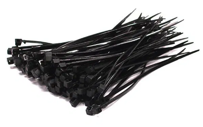 INTC23386BLACK Plastic Tie Wrap / Cable Tie (100) Small Size