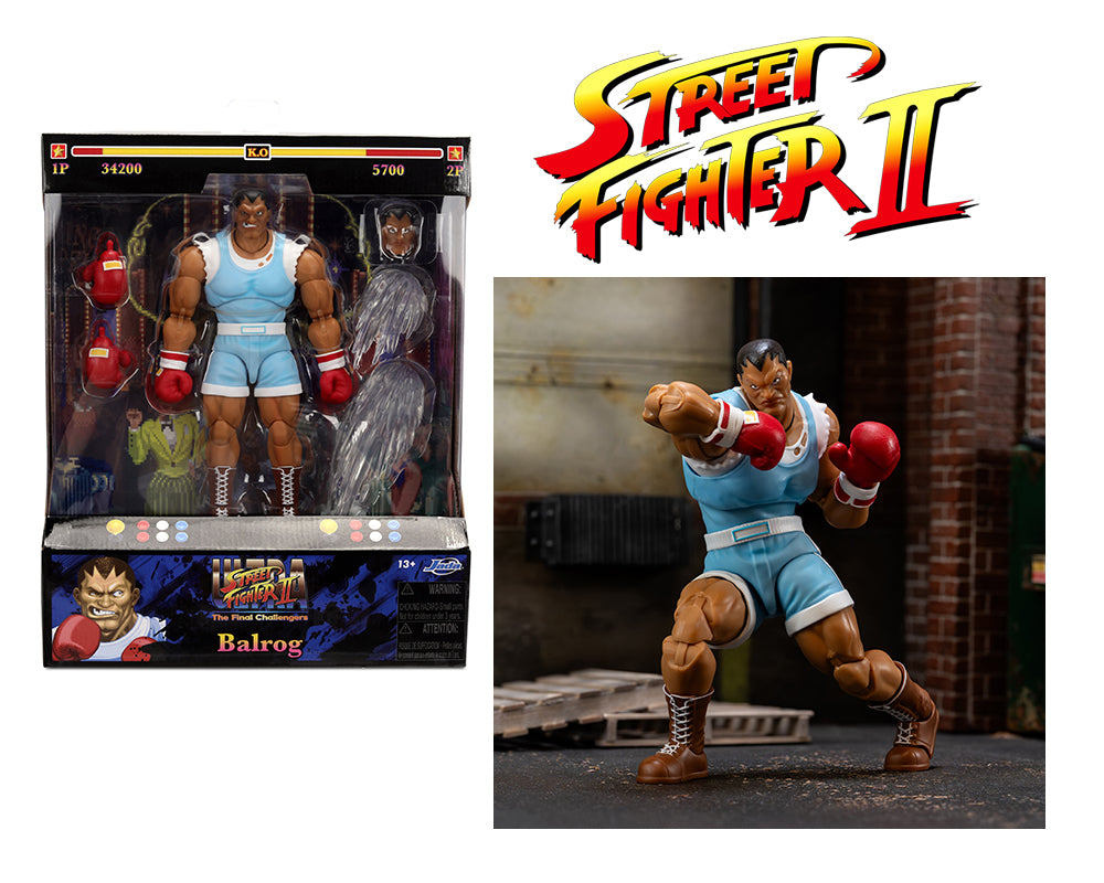 Jada 35741 Action Figure 6″ Street Fighter 2 Deluxe The Final Challengers Balrog