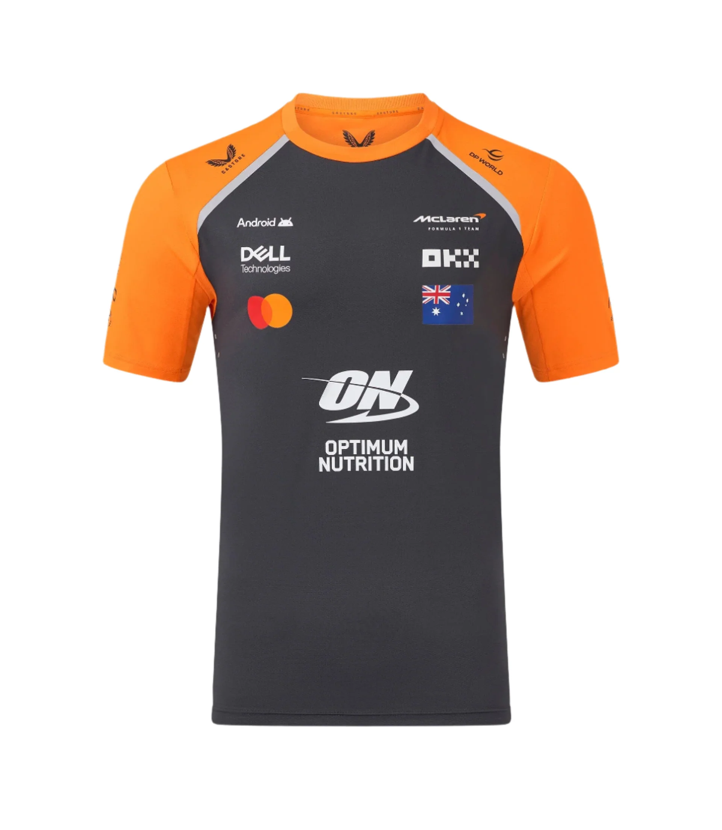 TM9914 McLaren F1 Men's 2025 Oscar Piastri Team Set Up T-Shirt - Phantom - Small
