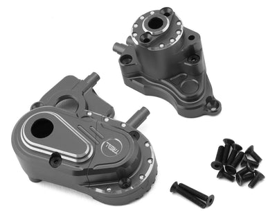 TLHTCAPRA-20 Treal Alloy Transmission Case for Axial Capra 1.9 UTB - Titanium