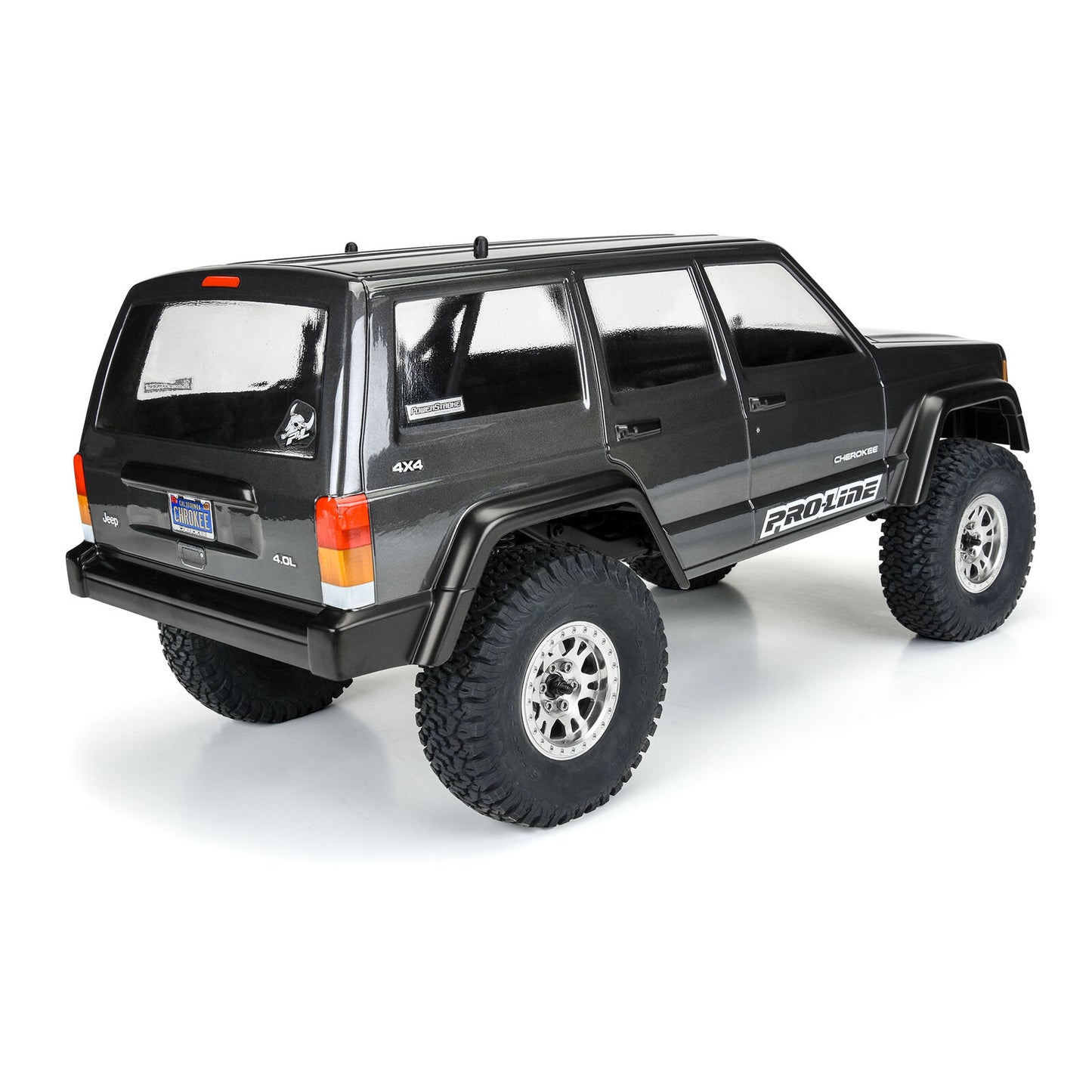 PRO363500 1/10 2001 Jeep Cherokee Clear Body 12.3” (313mm) Wheelbase Crawlers