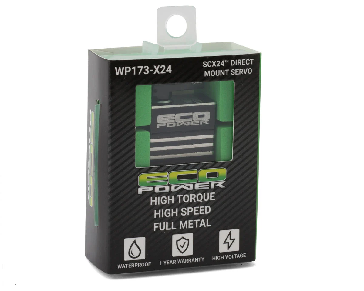 ECP-173-X24 EcoPower WP173-X24 Aluminum Digital Micro Servo Direct Fit For Axial™ SCX24 (HV) (Waterproof)