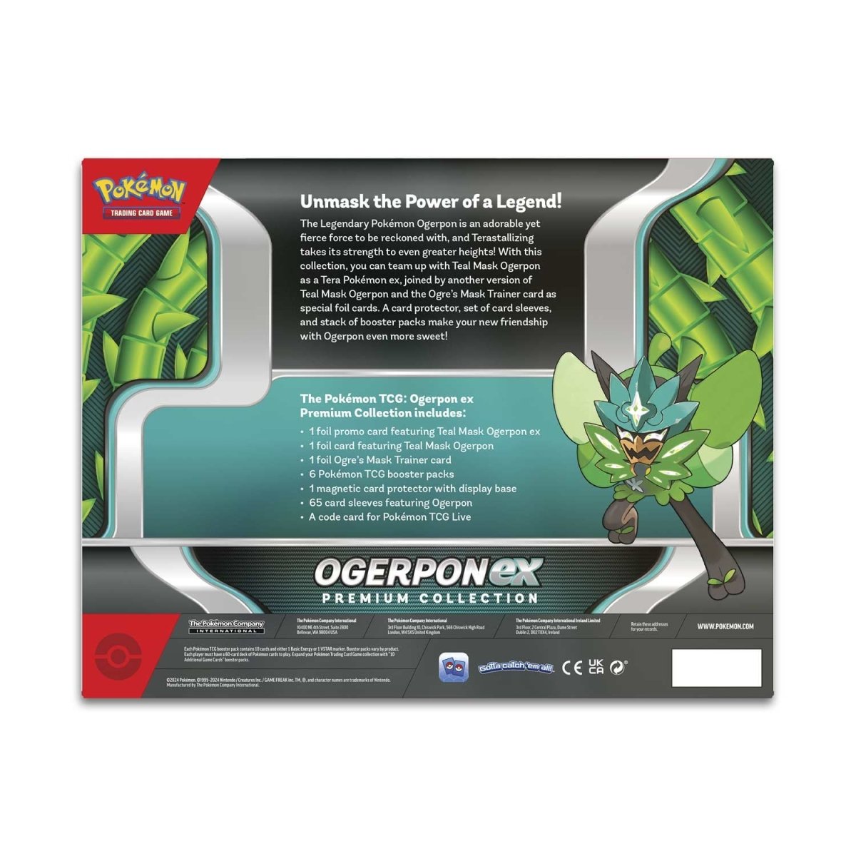 290-41319 Pokémon Ogerpon EX Premium Collection