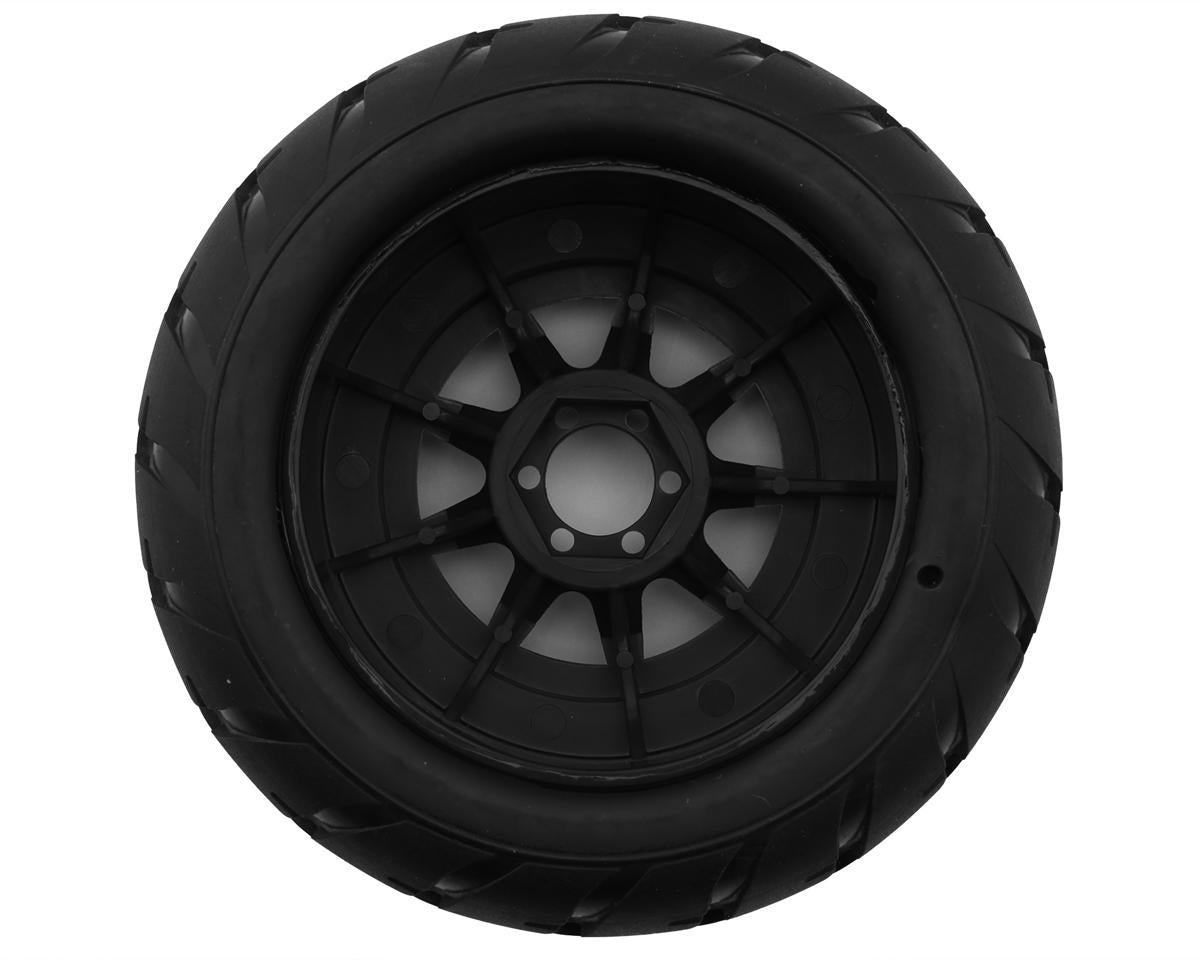 UPG-10014 UpGrade RC Street Radials 2.2" Pre-Mounted On-Road Tires for Mini Maxx®/XRT® & Mini Kraton® (2) w/12mm Narrow, 12mm Wide, & 14mm Hexes