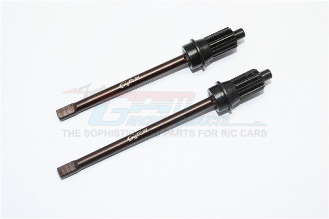 TRX45968-BK AXLE SHAFT For TRAXXAS TRX4 TRAIL CRAWLER Spring Steel Rear Axle Shaft-4pc set