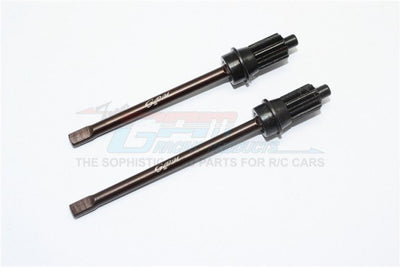 TRX45968-BK AXLE SHAFT For TRAXXAS TRX4 TRAIL CRAWLER Spring Steel Rear Axle Shaft-4pc set