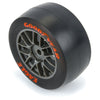 PRO1030410 1/12 Goodyear Eagle Option Tire F/R MTD Gray Wheels (4): Losi NASCAR