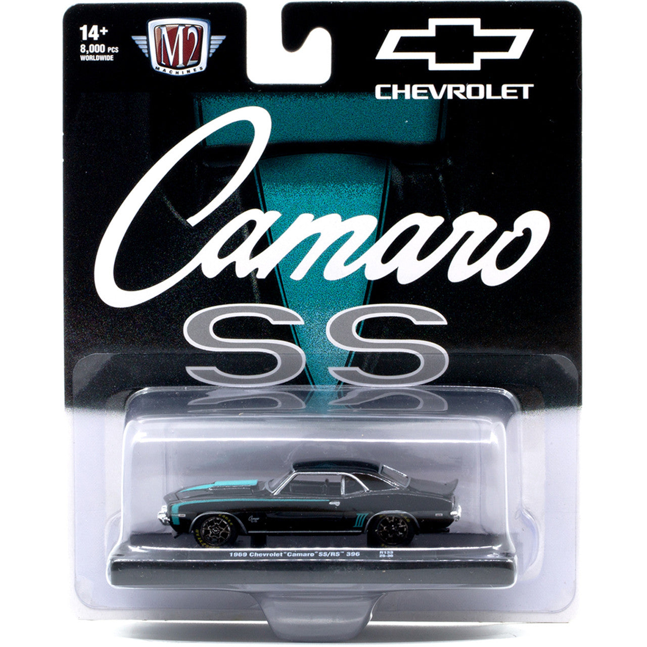 M2 Machines 11228-133 1969 Chevrolet Camaro SS/RS 396