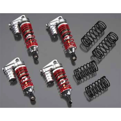 INTT8537Silver XLS Piggyback Shock Set 1/10 Slash 4x4 (4)