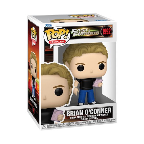 FU90491 Fast & Furious Brian O'Conner Funko Pop! #1992