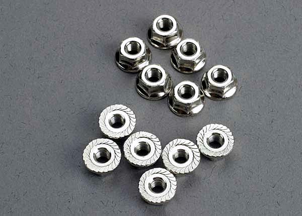 2744 3mm flanged nuts