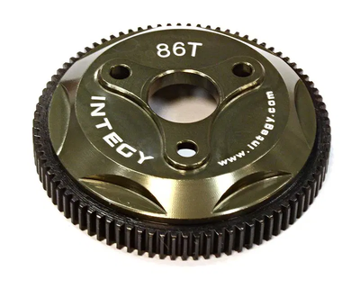 INTT8030GREY 86T Metal Spur Gear 1/10 2WD