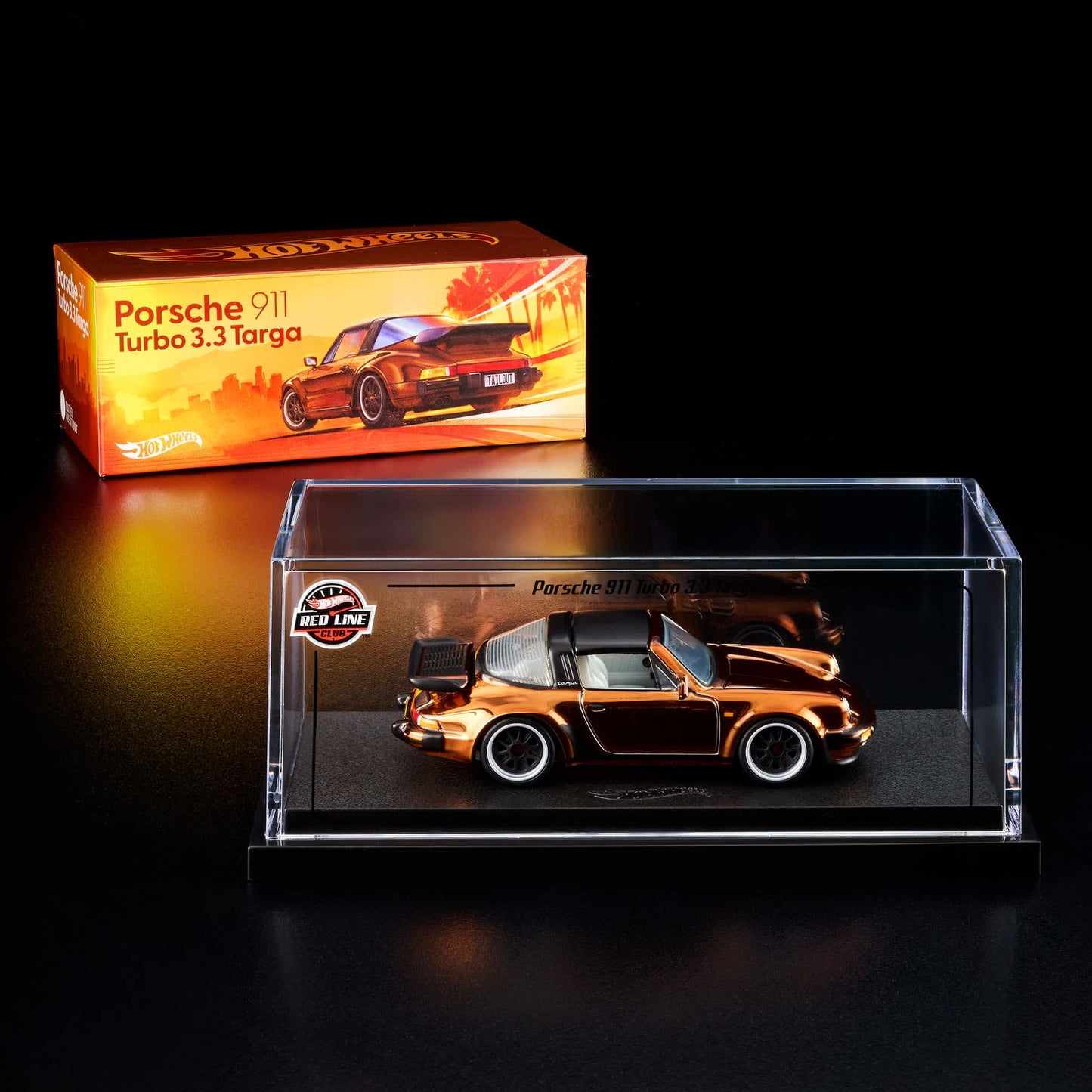 HWJJY65 Hot Wheels RLC Exclusive 1988 Porsche 911 Targa Turbo With CHASE Version