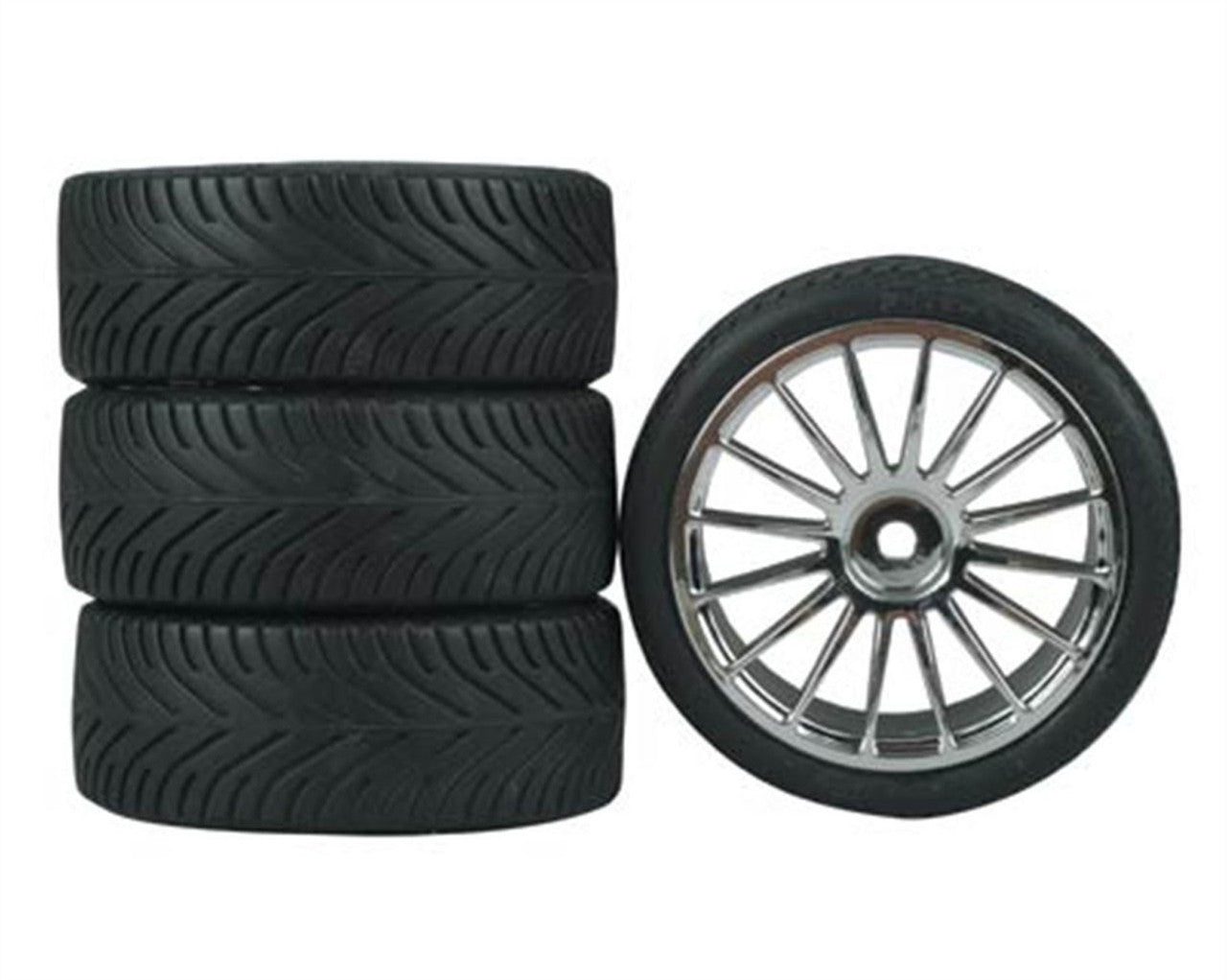DTXC2808 16-Spoke Chrome Wheel, Radial